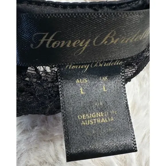 Honey Birdette DOLCE🖤 Leopard 3 Piece Set 34DD, M, L Thong